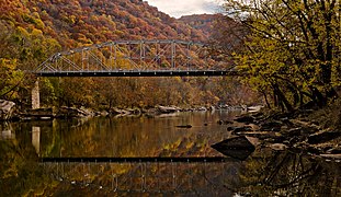 Fayette Station Bridge, Fayetteville, West Virginia