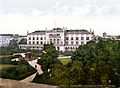 19th-century postcard of the Albertina University in Königsberg (destroyed)