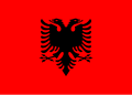 Flag of Albania as Paths