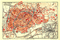 Français : Plan de Ville, 1888 Deutsch: Stadtplan, 1888 English: City map, 1888