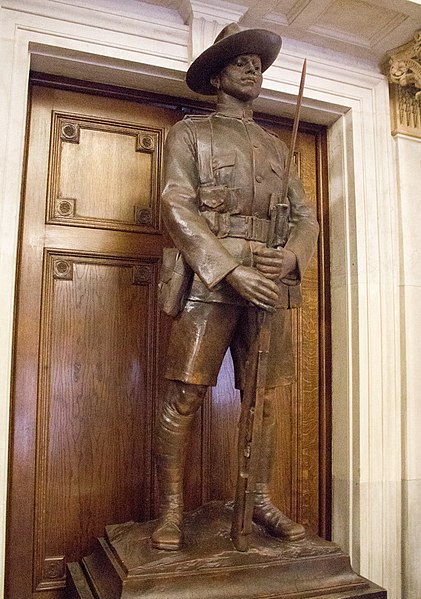 File:Gurkha statue, Foreign Office.jpg