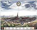 Français : Plan de Ville, 1644 Deutsch: Ansicht der Stadt, 1644 English: View of the city, 1644