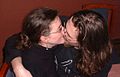 Polish Wikipedians kissing