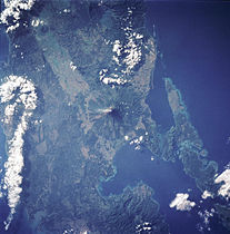 Mount Mayon from Space