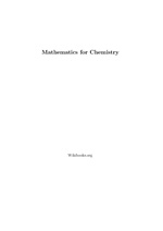 Thumbnail for File:Mathematics for Chemistry.pdf