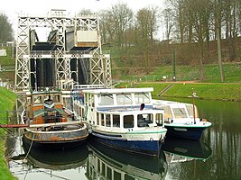 Strépy-Bracquegnies, the old ship elevator.