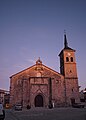 Iglesia Parroquial de Santiago Apóstol al atardecer