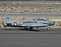 Lockheed T-33 Shooting Star in Reno, Nevada.