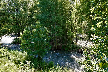 Rivoli, Foci dell'Avisio near of Trento.