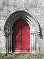 Chapelle Saint-Laurent : première porte méridionale.