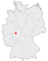 The position of Marburg