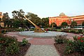 Sundial in front of Morehead Planetarium