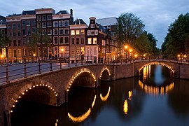 Reguliersgracht & Keizersgracht, Amsterdam