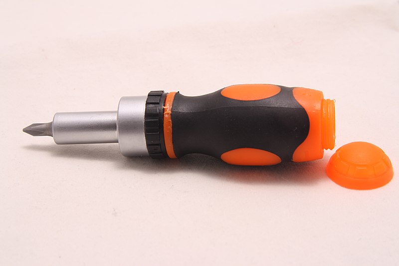 File:Opened bit screwdriver.jpg