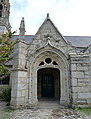 Église paroissiale Saint-Goulven : le portail d'entrée du porche sud 1.