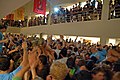 Davis Library dance party