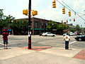 Intersection of Franklin and Columbia Streets