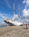 * Nomination Tall ship Gorch Fock in Stralsund --MB-one 20:29, 22 October 2024 (UTC) * Promotion  Support Would probably have cropped differently but good quality. --Scotch Mist 10:05, 25 October 2024 (UTC)