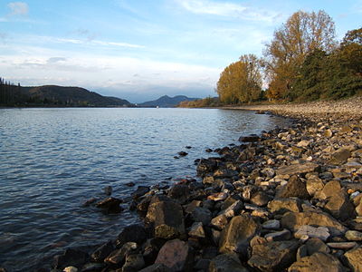 The Rhine near Unkel km 636