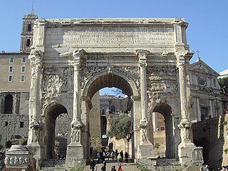 Arch of Septimius Severus at Forum Romanum