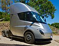 The Tesla Semi Truck exposed