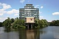 Sennestadthaus mit neuer Fassade