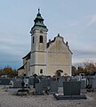 * Nomination: Friedhofkirche in Lambach, Upper Austria, Austria. --Tournasol7 17:30, 11 October 2024 (UTC) * Review needs a bit of pc --Grunpfnul 13:13, 16 October 2024 (UTC) and underexposed IMO. --Benjism89 10:41, 23 October 2024 (UTC)