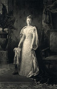 George J. Verbeck Portrait of Queen Wilhelmina of the Netherlands