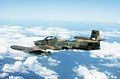 A Honduran Air Force A-37 Dragonfly aircraft during the combined U.S./Honduran training operation "Ahuas Tara" (Big Pine).