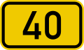 osmwiki:File:Bundesstraße 40 number.svg