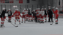 Image for story: Red Wings launch 2024 training camp, set for weekend full of events