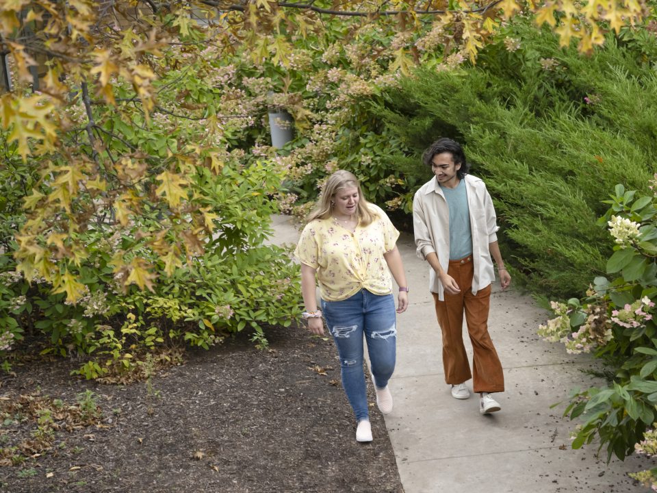 Students Walking