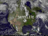 North America Color Infrared Animated Satellite Loop