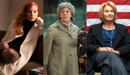 Jessica Chastain, Scenes from a Marriage; Olivia Colman, Landscapers; Renee Zellweger, The Thing About Pam