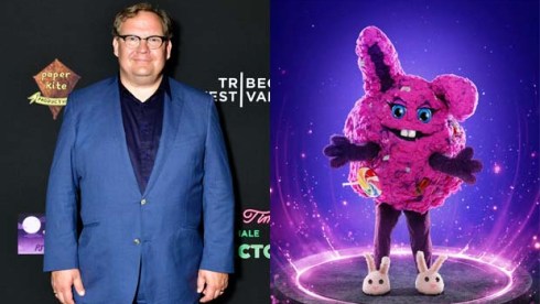 Andy Richter as Dust Bunny on The Masked Singer