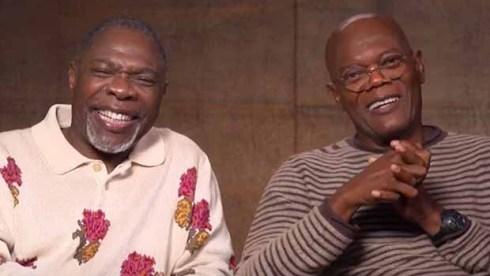 Samuel L. Jackson and Michael Potts