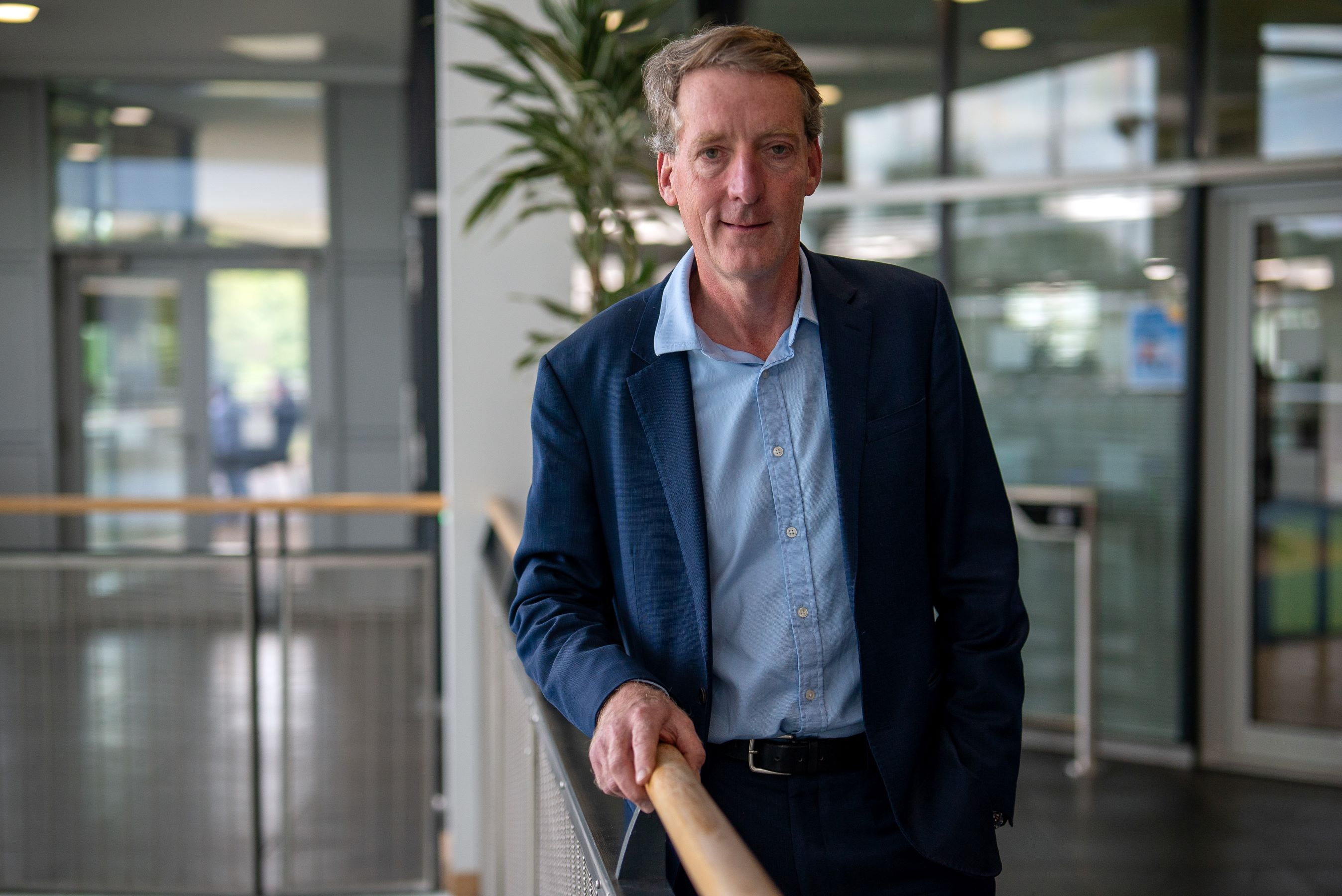 Corporate headshot of Dr Andy Samuel, Met Office Non-Executive Director