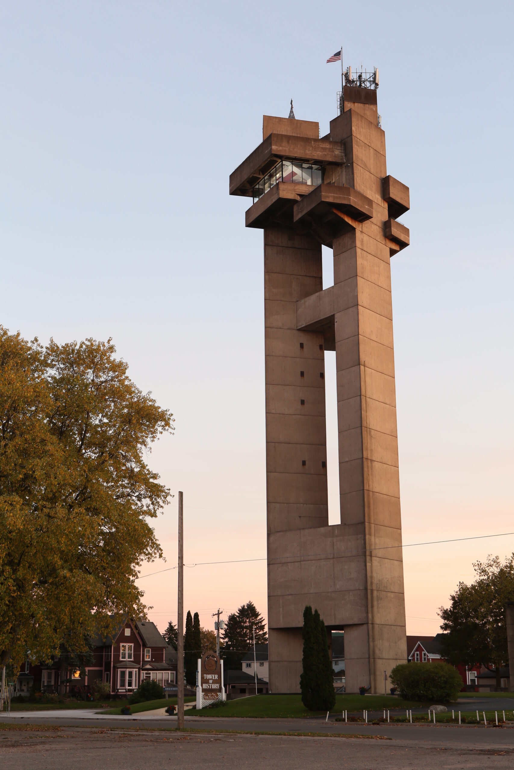 Tower of History in the Fall