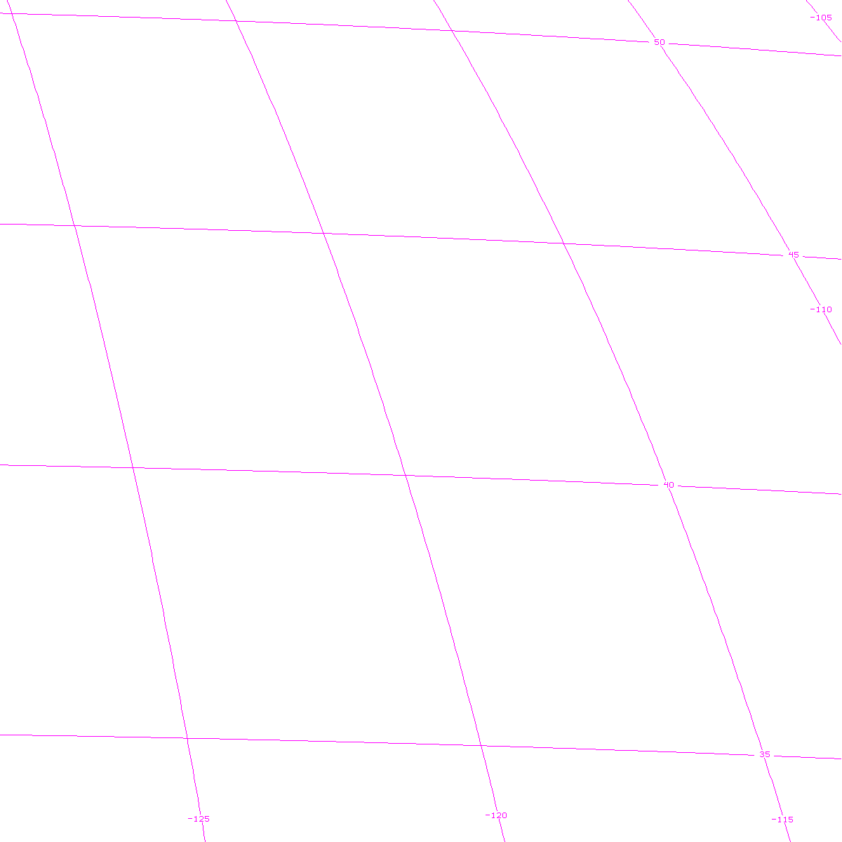 Latitude / Longitude grid