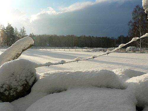 snow storms occur as a result of moist air rising at low temperatures